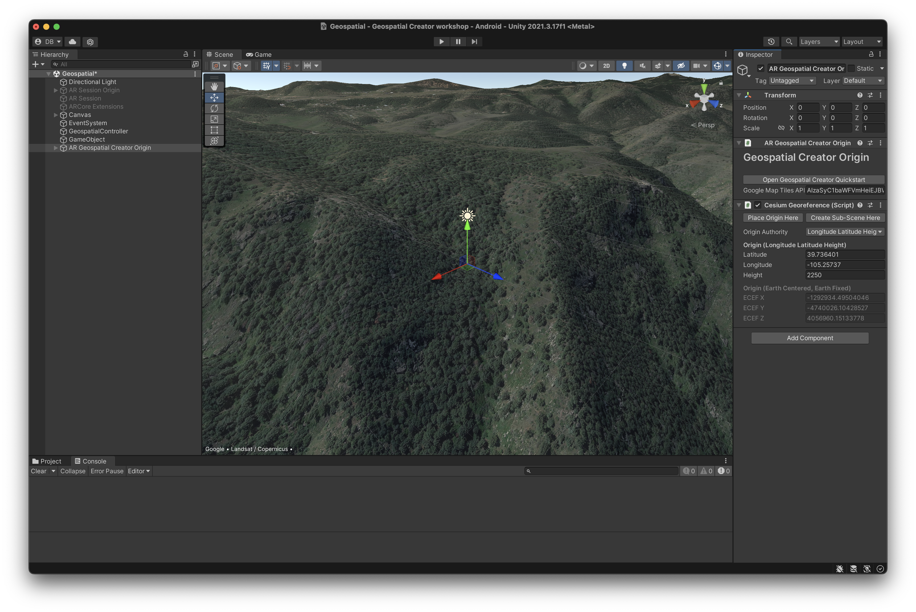 Ô trong Chế độ xem cảnh