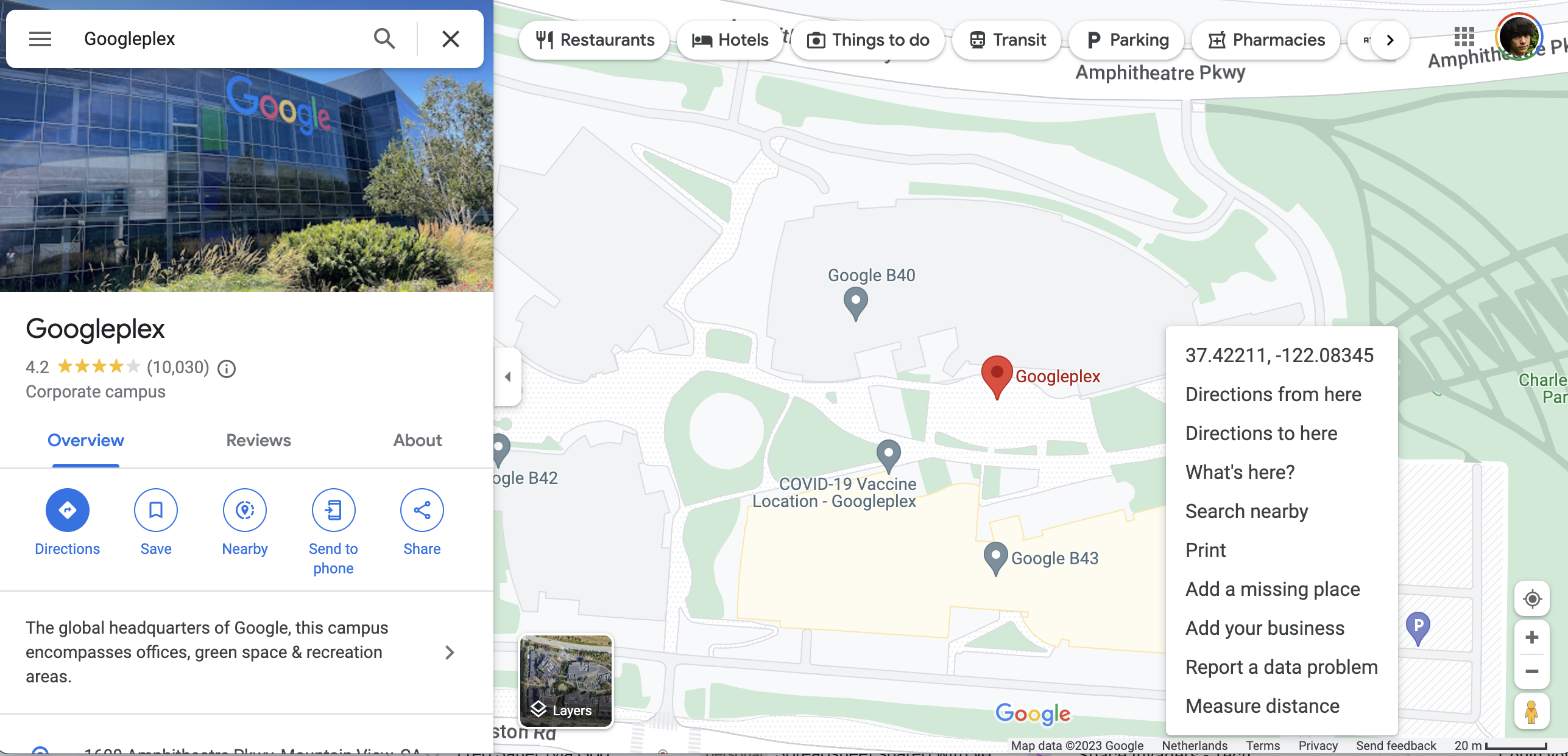 Карты Google