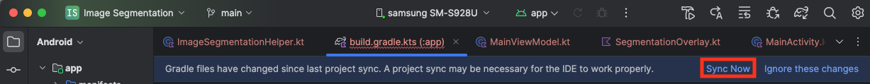 Sync Now