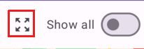 Botão "Extensões"