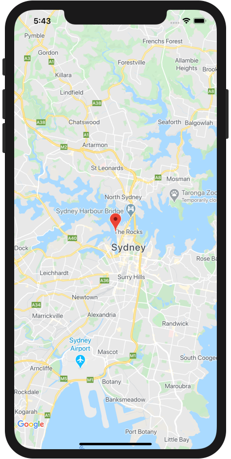 Add a map to your iOS app (Swift) | Maps SDK for iOS | Google for ...