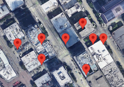 Маркеры скрывают маркеры за другими