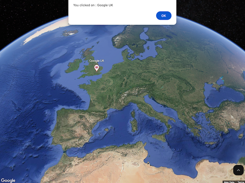 Klik respons. “Gambar yang menampilkan respons saat diklik.