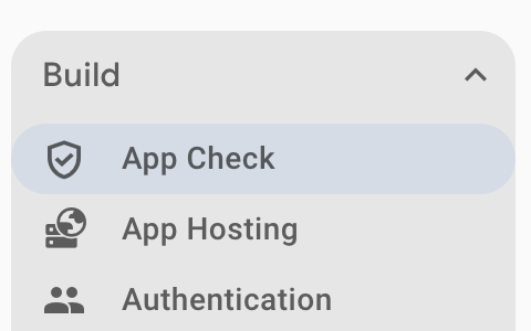 Immagine che mostra il menu di creazione dell'hosting.