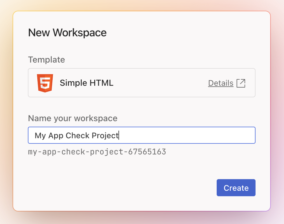 Imagen que muestra las nuevas opciones de Workspace