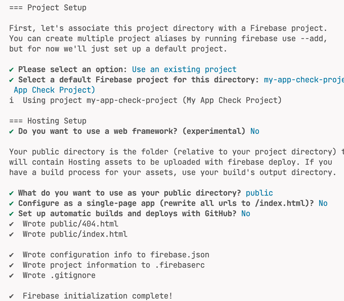 設定 Firebase 託管專案。