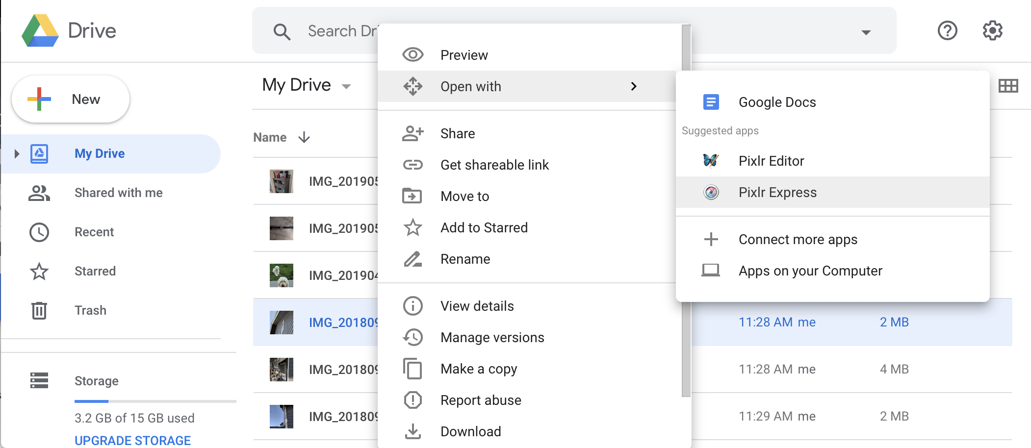 Drive UI integration overview, Google Drive