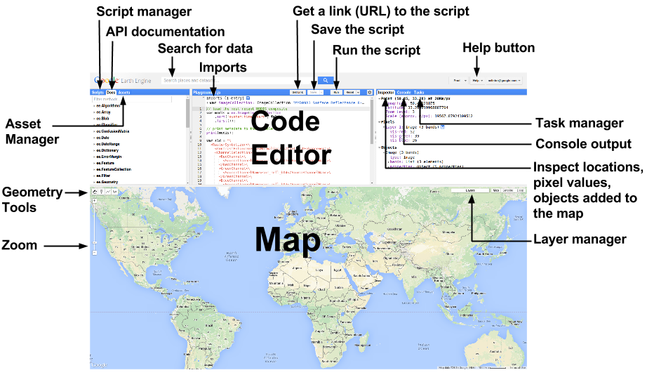 Beginner's Cookbook | Google Earth Engine | Google for Developers