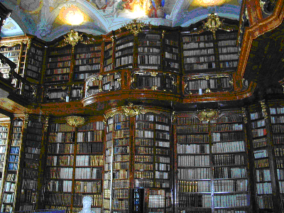 biblioteca del monastero