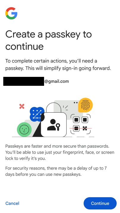 מסך מפתח הגישה של OAuth