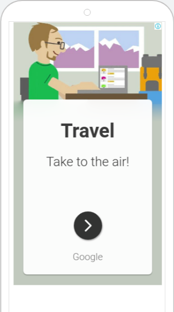 Beispiel für eine responsive Displayanzeige auf Computer- und Mobilgerätebildschirmen
