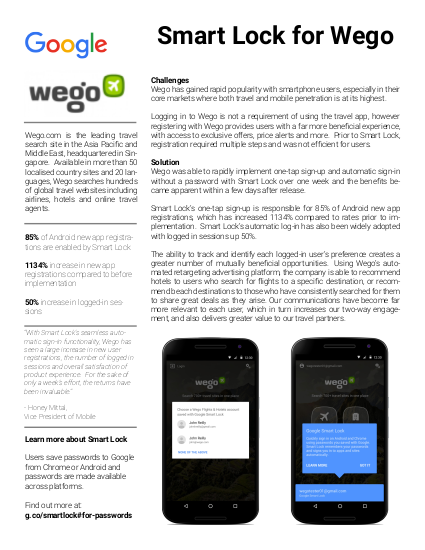 Case study di Wego