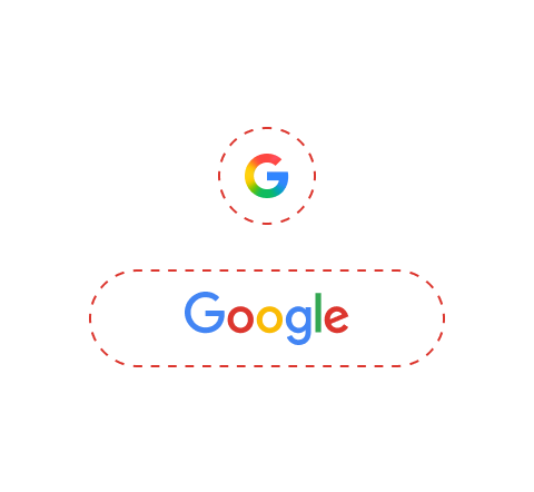 مثال على صورة تتضمّن الإجراءات المسموح بها وغير المسموح بها في ما يتعلّق بالعلامة التجارية