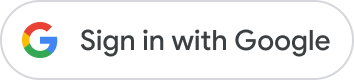 light themed pill shaped Sign in with Google button