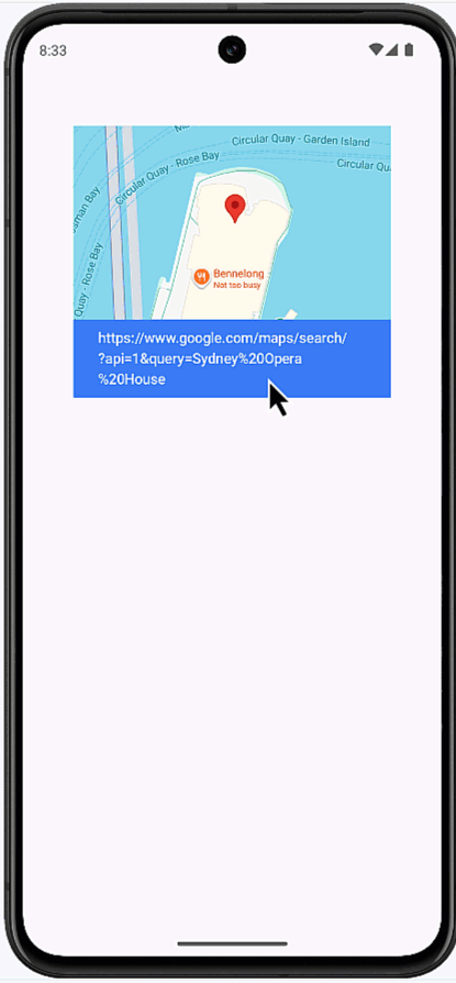 在 Google 地图中打开“地点详情”页面