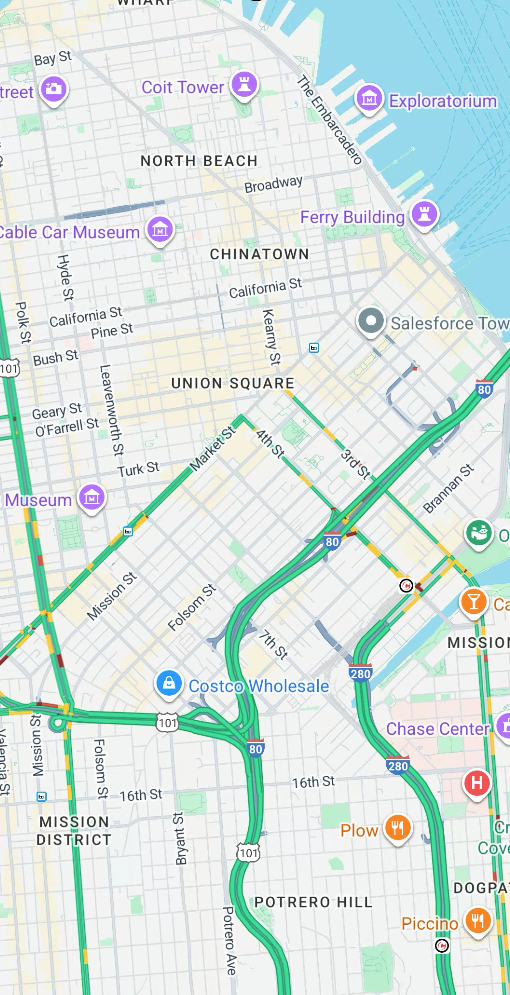 نقشهای شامل لایه ترافیک Traffic Layer
