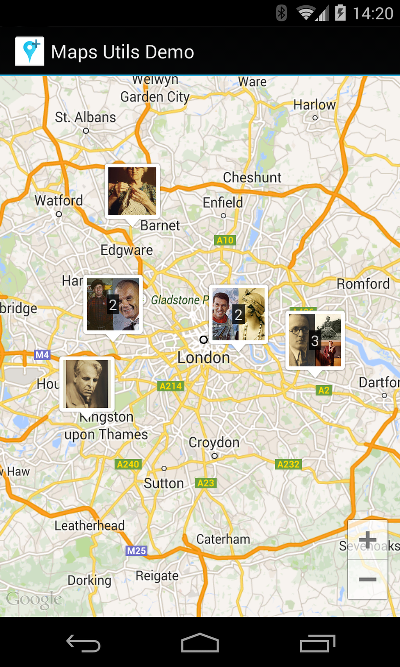 Google Maps Android Marker Clustering Utility | Maps SDK for Android |  Google Developers