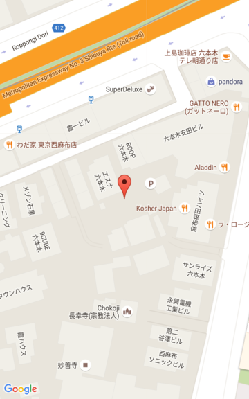 জুম লেভেল ২০-এ একটি মানচিত্রের স্ক্রিনশট