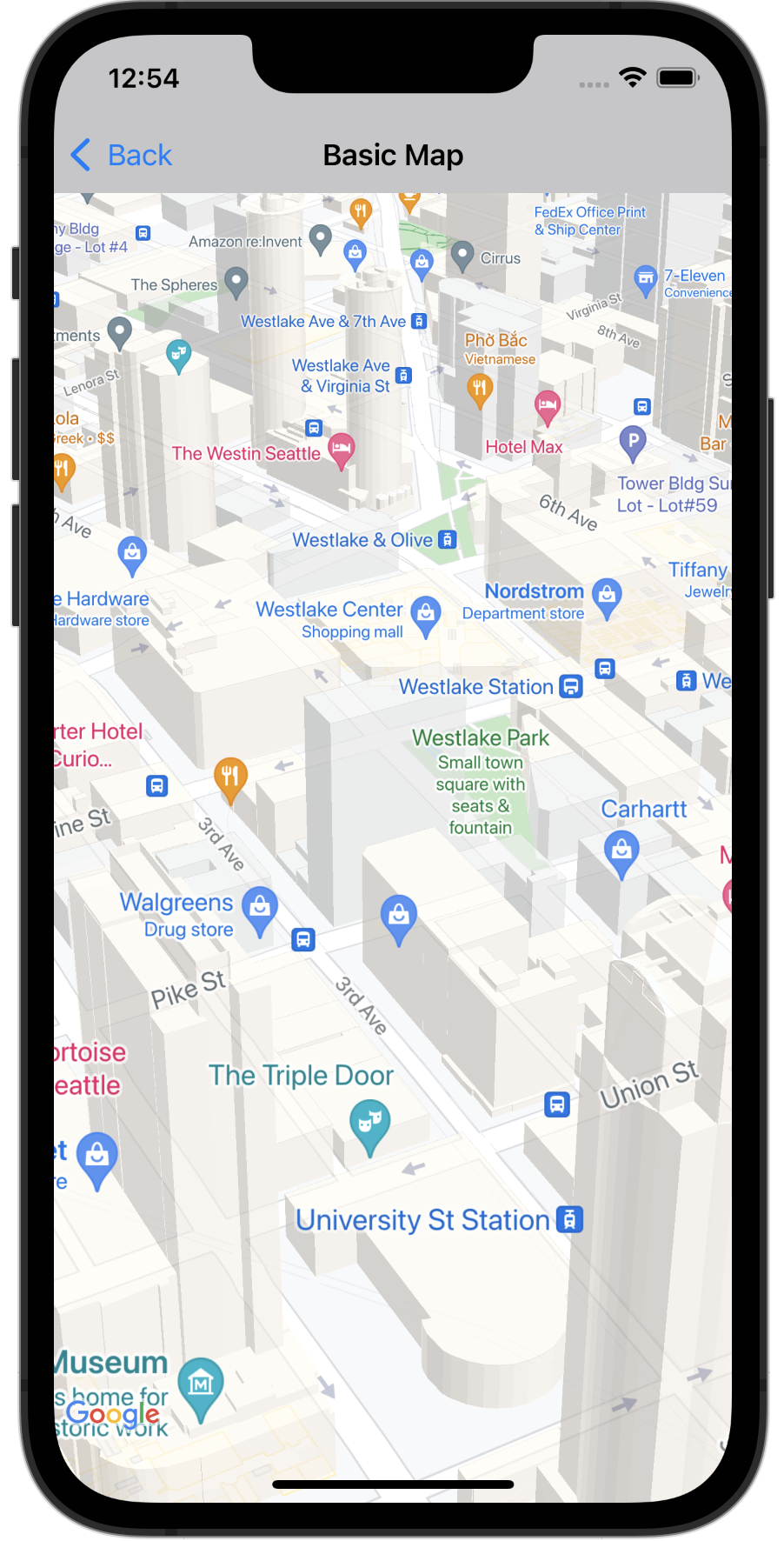 Configure a map | Maps SDK for iOS | Google for Developers