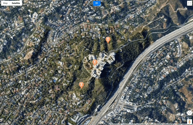 Ejemplo de mapa satelital