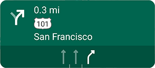 Contoh konfigurasi panduan jalur.