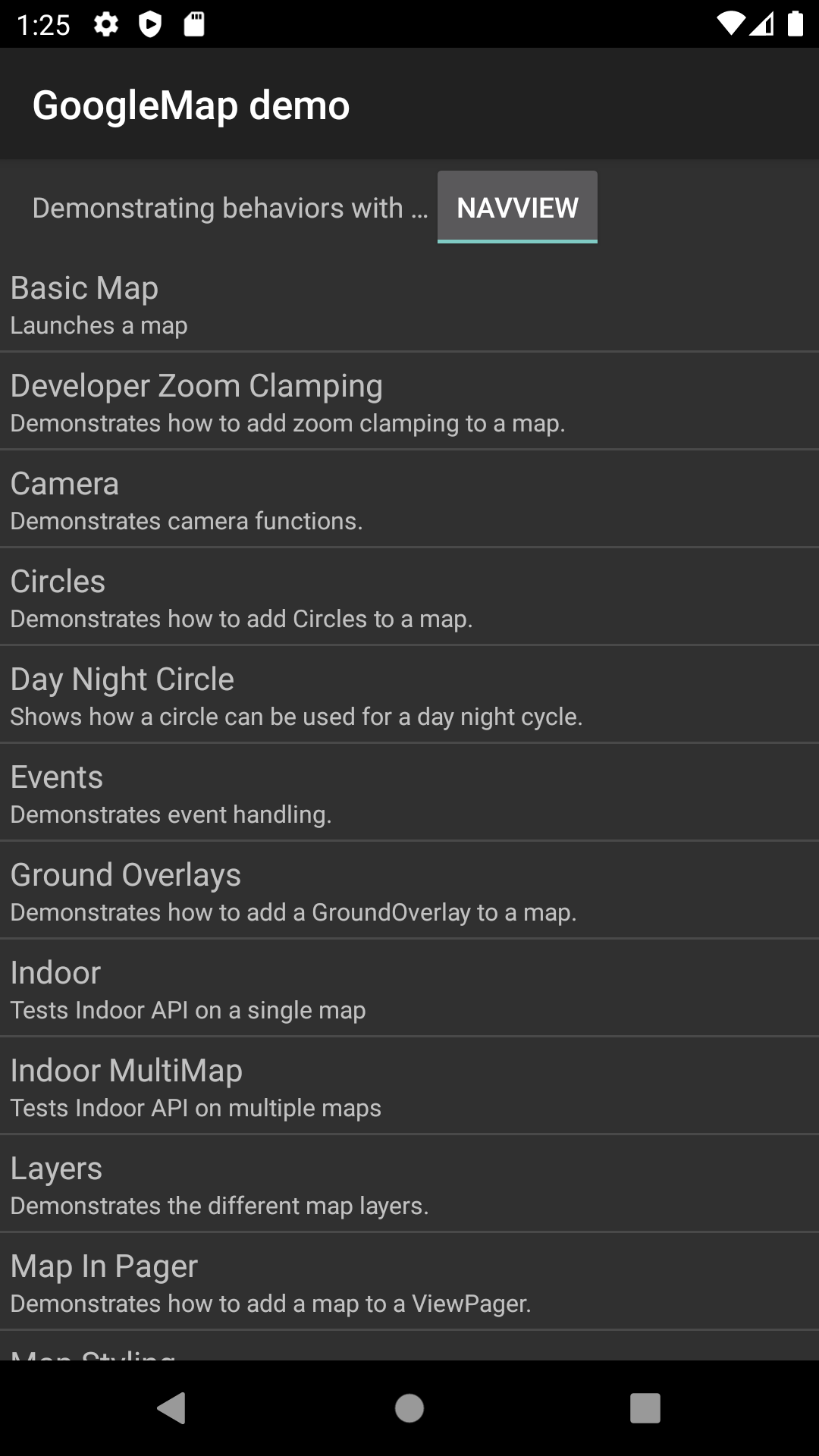 Try the demo Google Navigation SDK for Android Google Developers