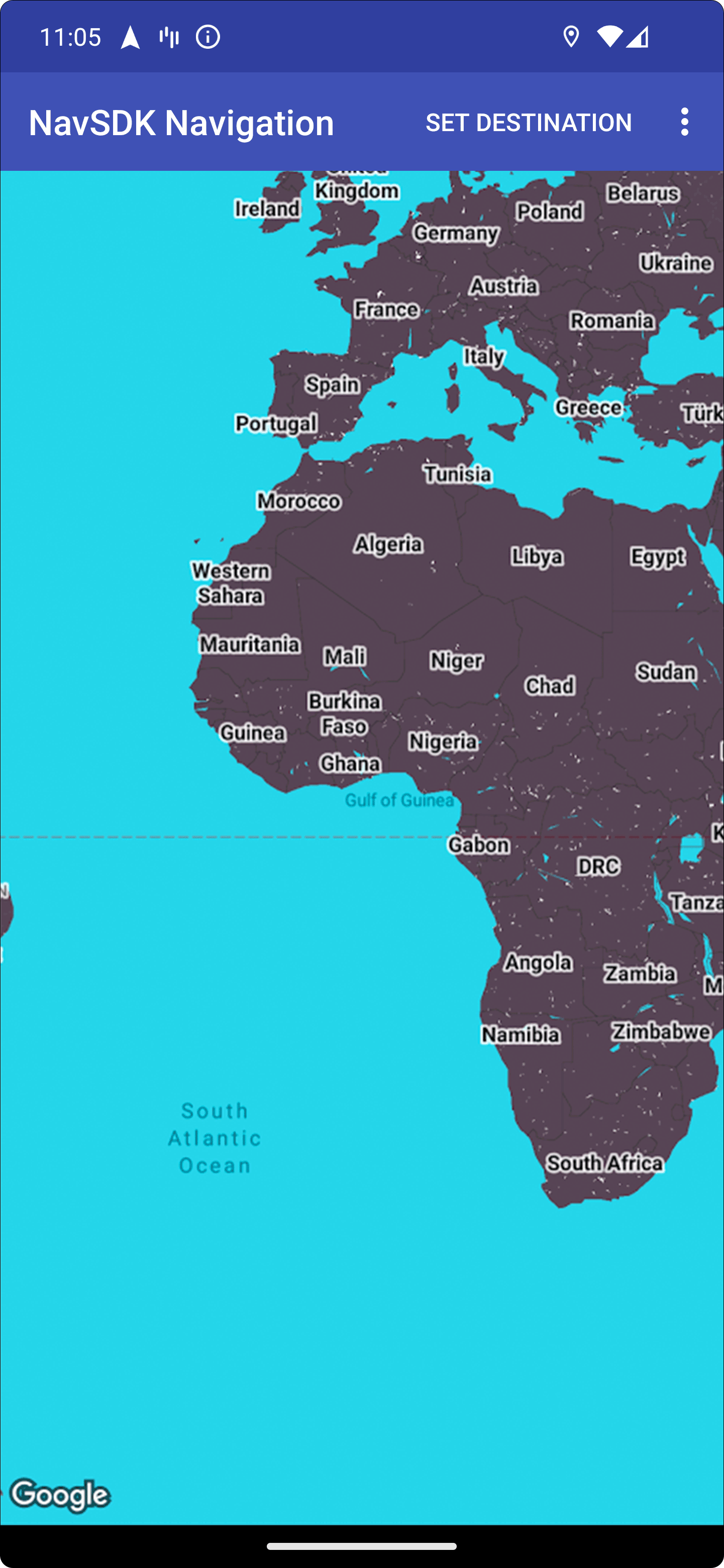 Example of customized map style 2