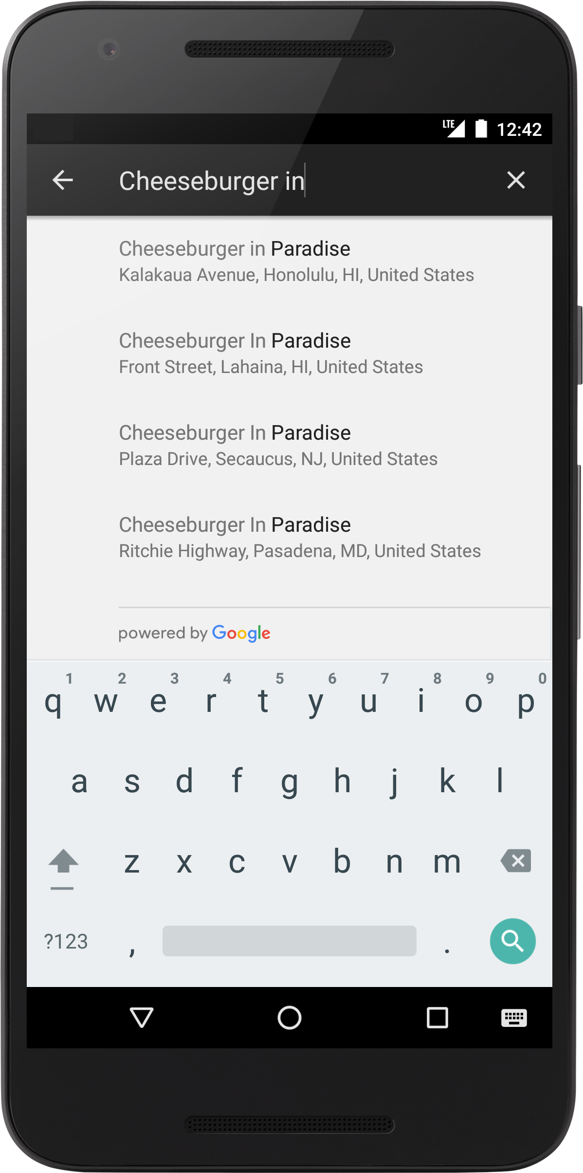 Place Autocomplete | Places SDK for Android | Google for Developers