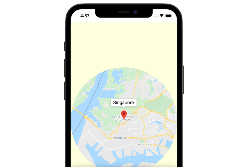 Codelab: Добавьте карту в мобильное приложение с помощью SwiftUI — iOS