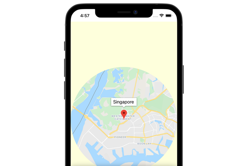 Codelab: با SwiftUI - iOS یک نقشه به برنامه تلفن همراه خود اضافه کنید