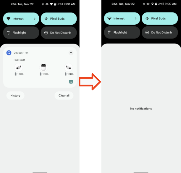 Tutup Notifikasi Pendahuluan Baterai. Tutup Notifikasi Pendahuluan Baterai.