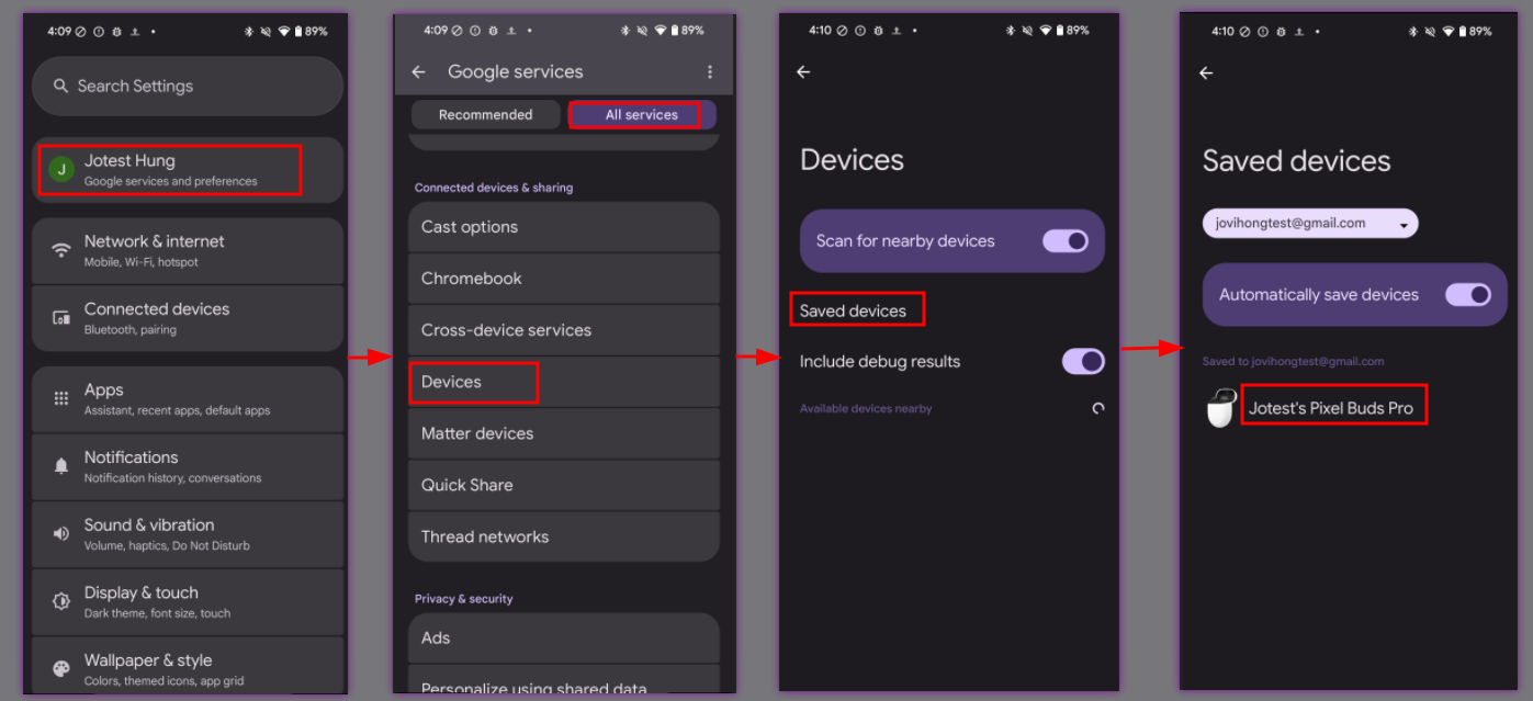 Hier sehen Sie, wie Sie zum beschriebenen Menü gelangen.