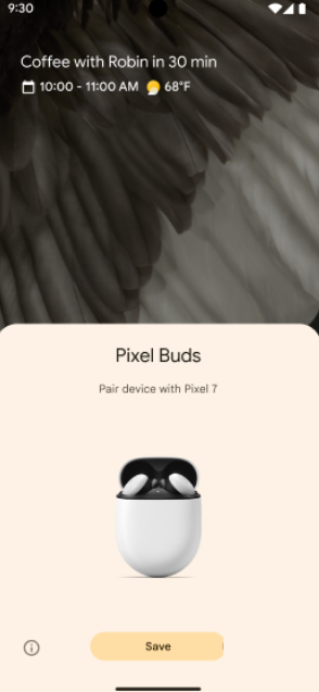 Essa tela aparece antes da conexão de um dispositivo.