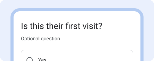 No asterisk. Optional question is shown in the instructions.