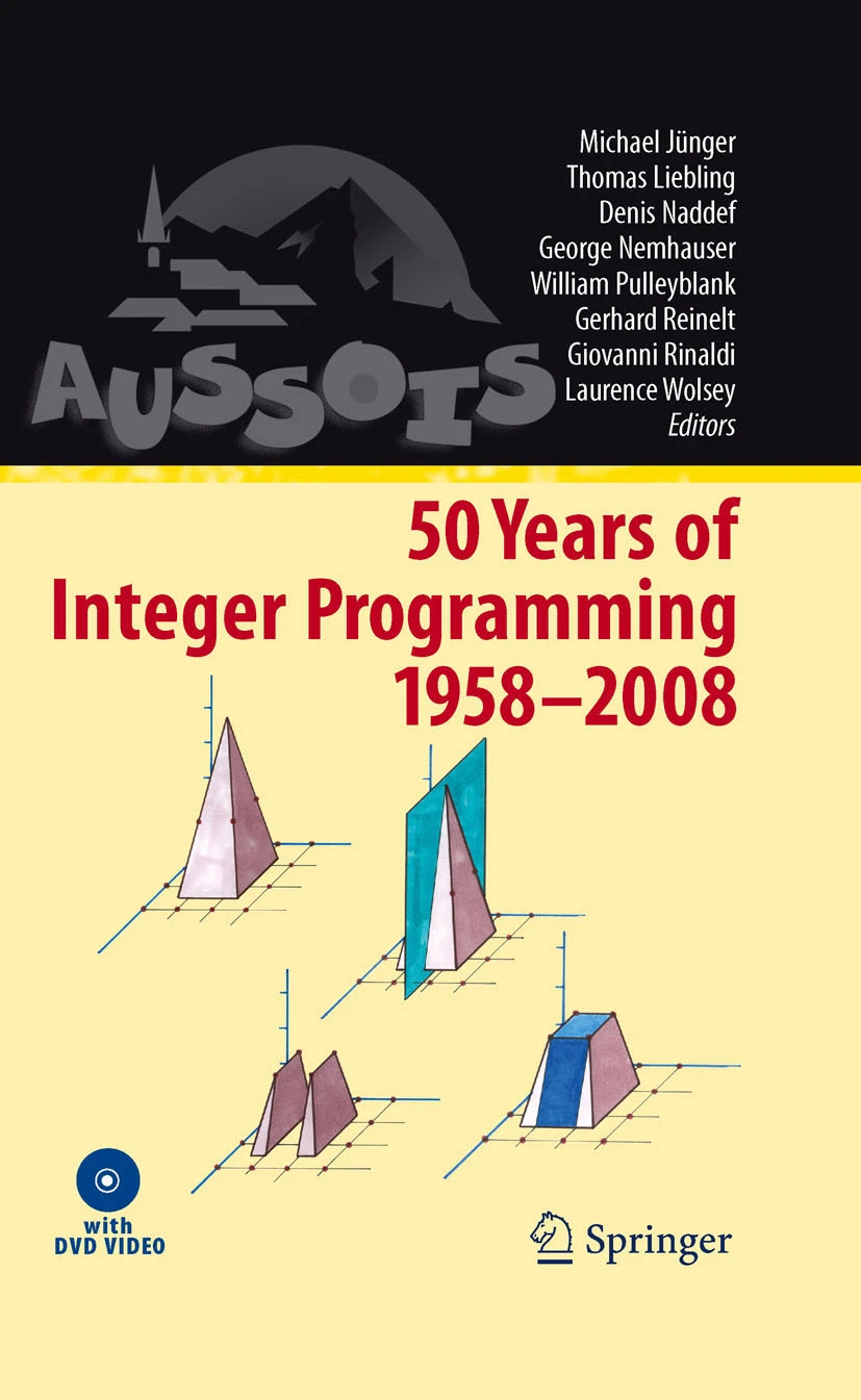 Обложка книги «50 лет целочисленного программирования»