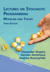 Capa de palestras sobre programação estocástico