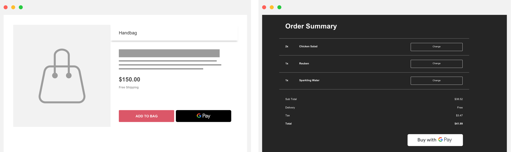 Правильное расположение кнопок