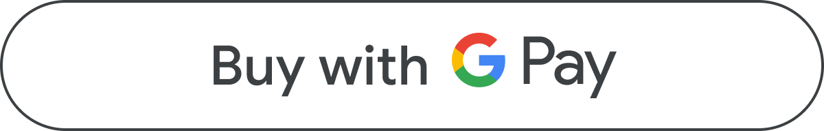 أزرار دفع Google Pay ذات الخلفية الفاتحة