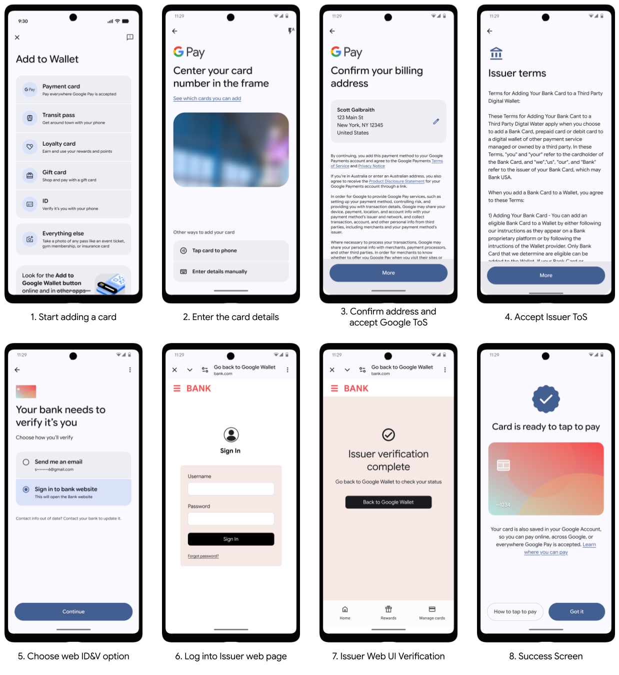 アプリとウェブ間の検証フロー
