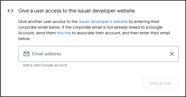 Push Provisioning API ドキュメントの許可リストにメールアドレスを登録する手順