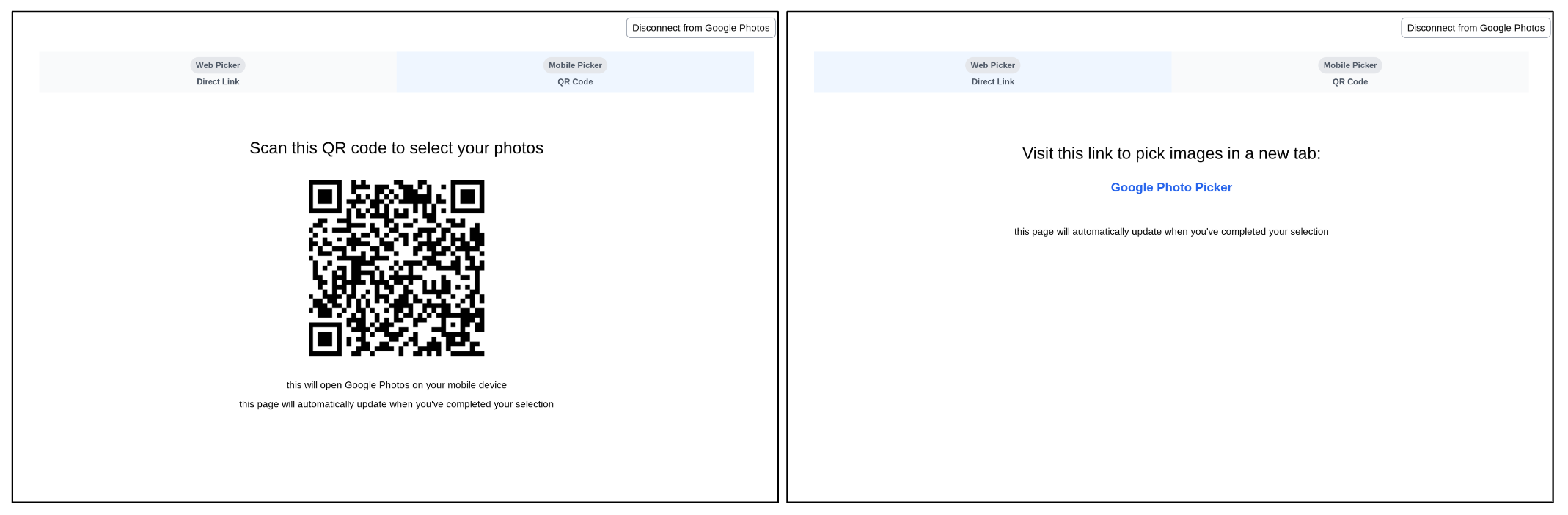 QR kodu gösteren ekran görüntüsü