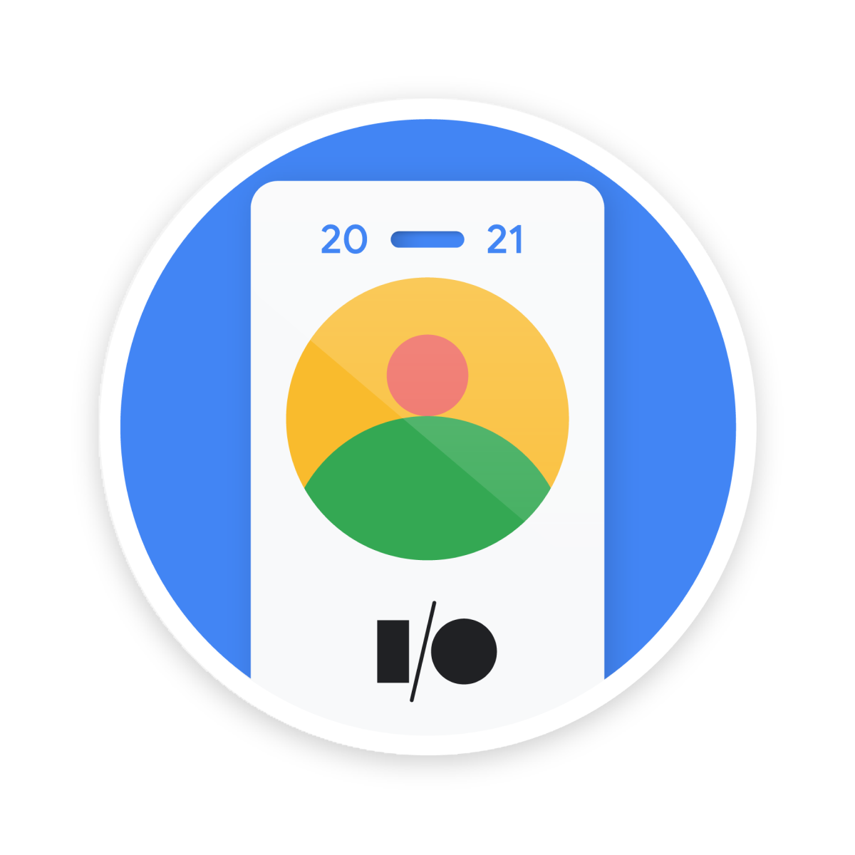 耶！我会参加 I/O 大会。您好吗？#DevBadges #GoogleIO