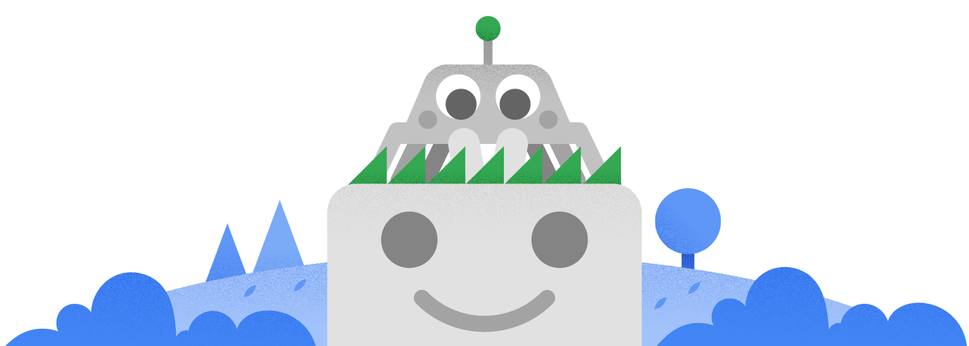 Odświeżona maskotka Googlebota