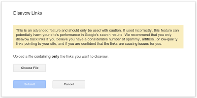 A new tool to disavow links | Google Search Central Blog | Google for  Developers