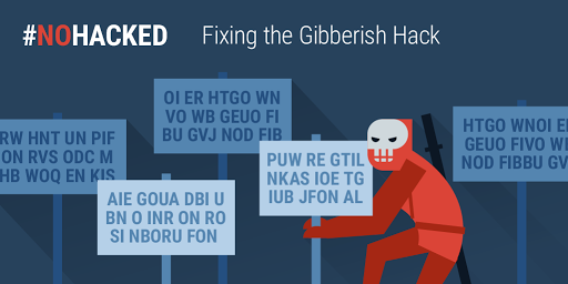 Fixing the gibberish hack, Articles