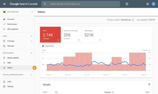 New reports for video results in Search Console | Google Search Central  Blog | Google Developers
