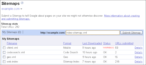 Sitemap Submission Simple | Google Search Blog | Google Developers