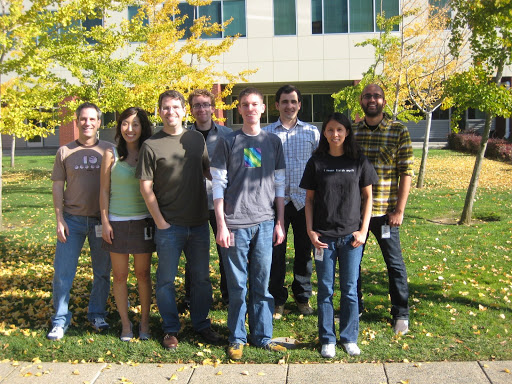 Group photo of the Google guides in Mountain View