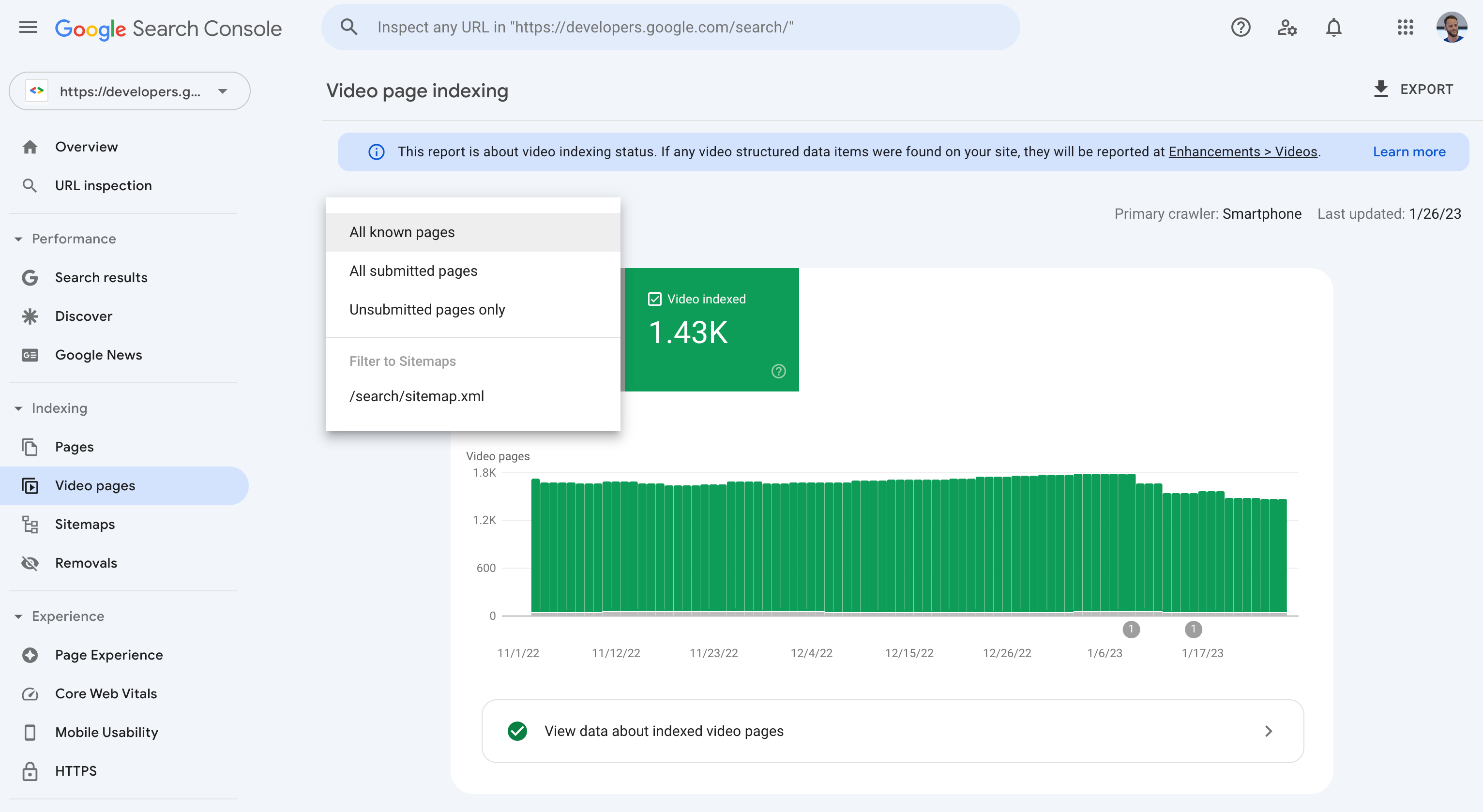New updates to the Search Console Video indexing report | Google Search  Central Blog | Google for Developers