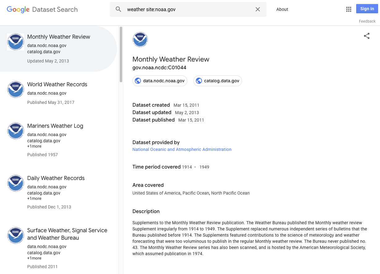 Dataset Structured Data | Google Search Central | Documentation | Google  Developers